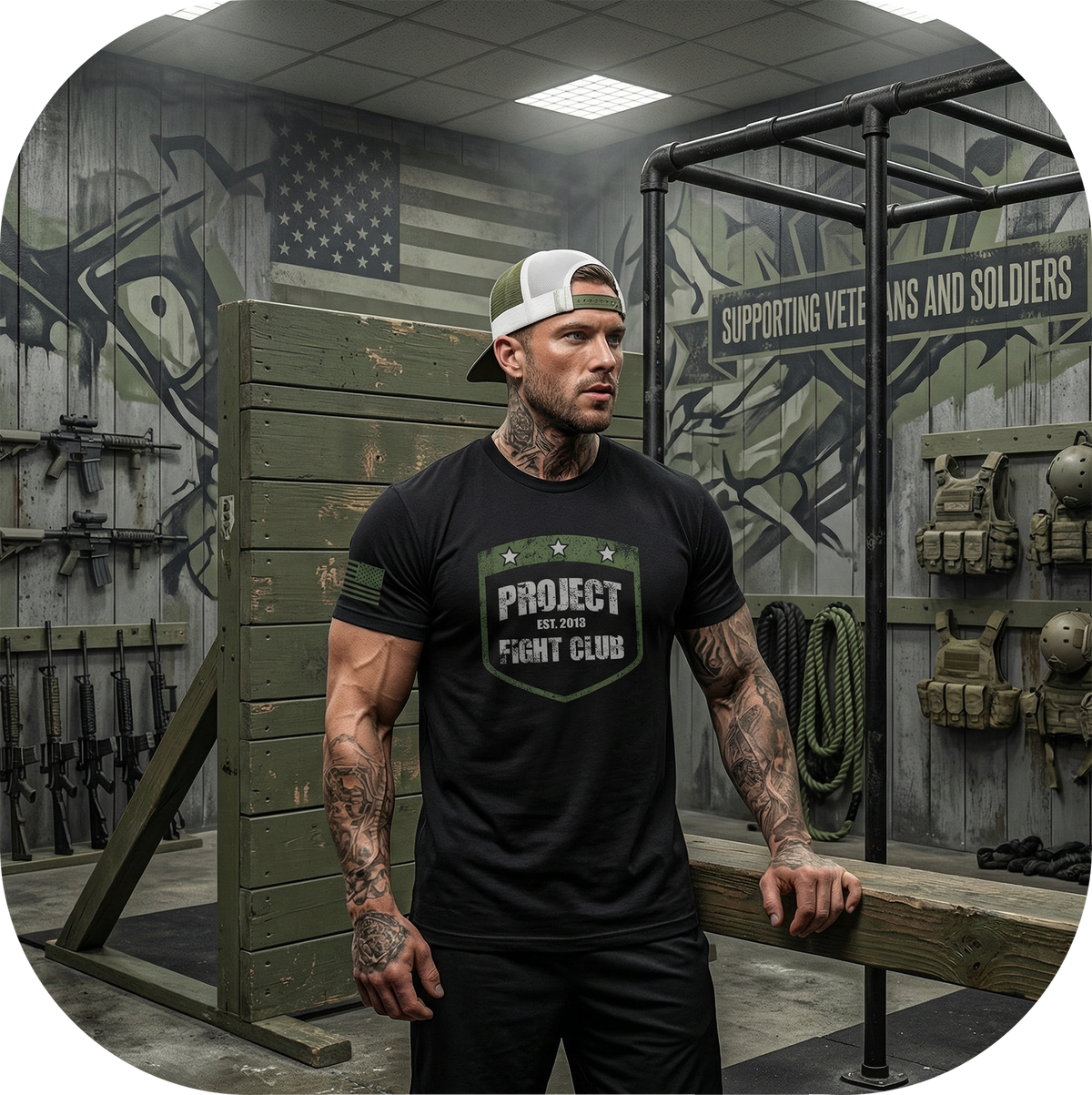 BLACK SHIRT 6 - HONOR SOLDIERS & VETERANS