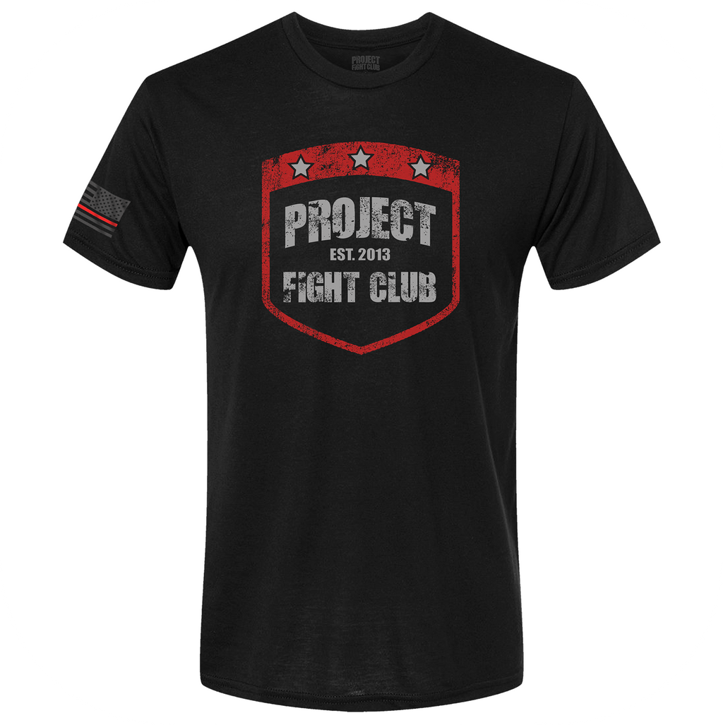 MENS BLACK T-SHIRT #6 - HONOR FIREFIGHTERS & EMTs