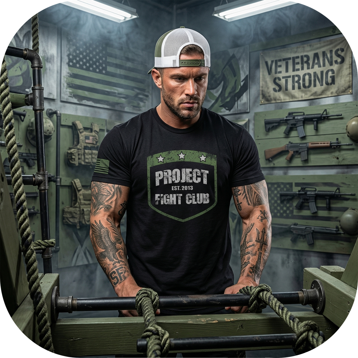 BLACK SHIRT 6 - HONOR SOLDIERS & VETERANS
