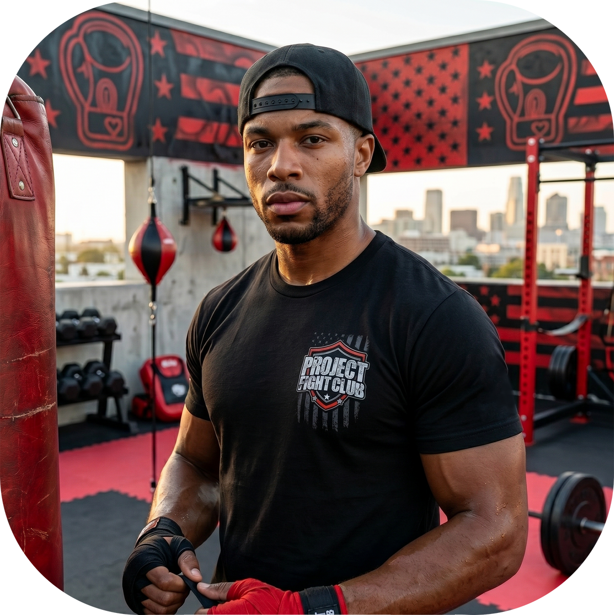 MENS BLACK T-SHIRT #8 - HONOR FIREFIGHTERS & EMTs