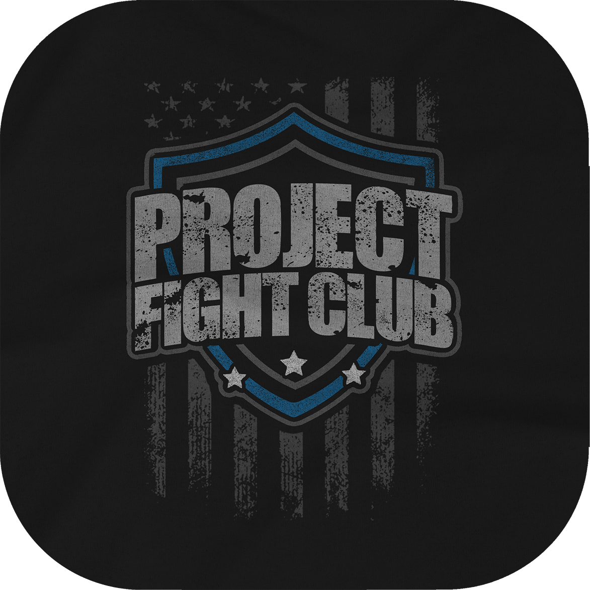 MENS BLACK T-SHIRT #8 - SUPPORT POLICE