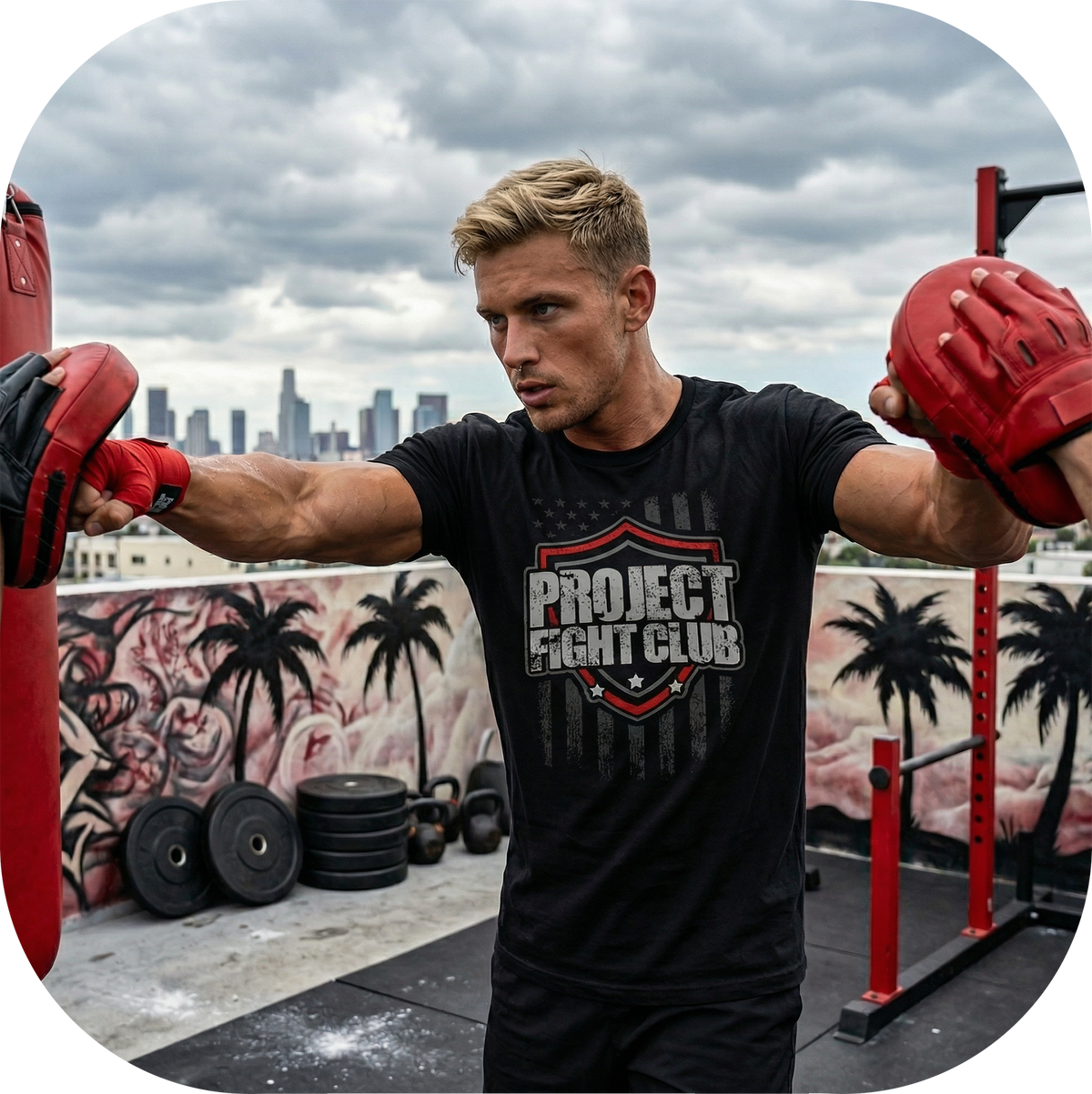 MENS BLACK T-SHIRT #9 - HONOR FIREFIGHTERS & EMTs