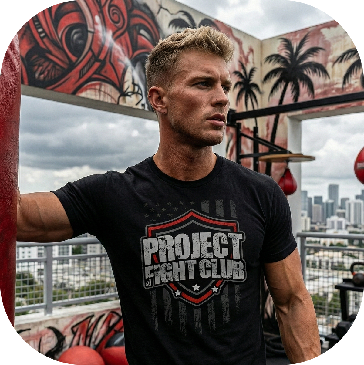 MENS BLACK T-SHIRT #9 - HONOR FIREFIGHTERS & EMTs