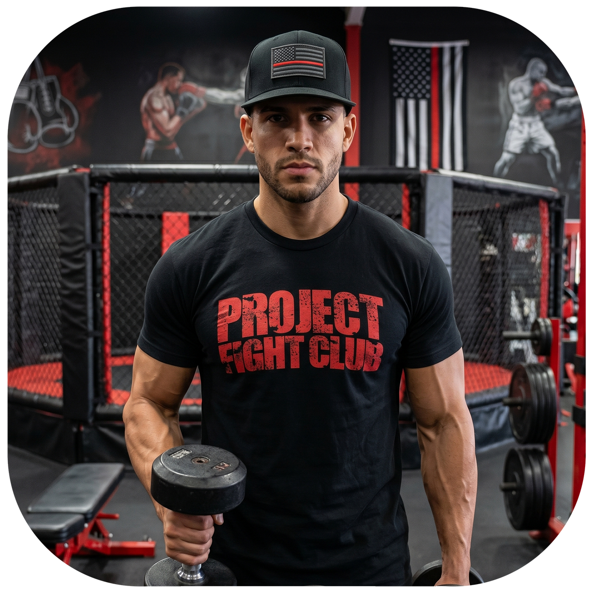 MENS BLACK T-SHIRT - HONOR FIREFIGHTERS & EMTs