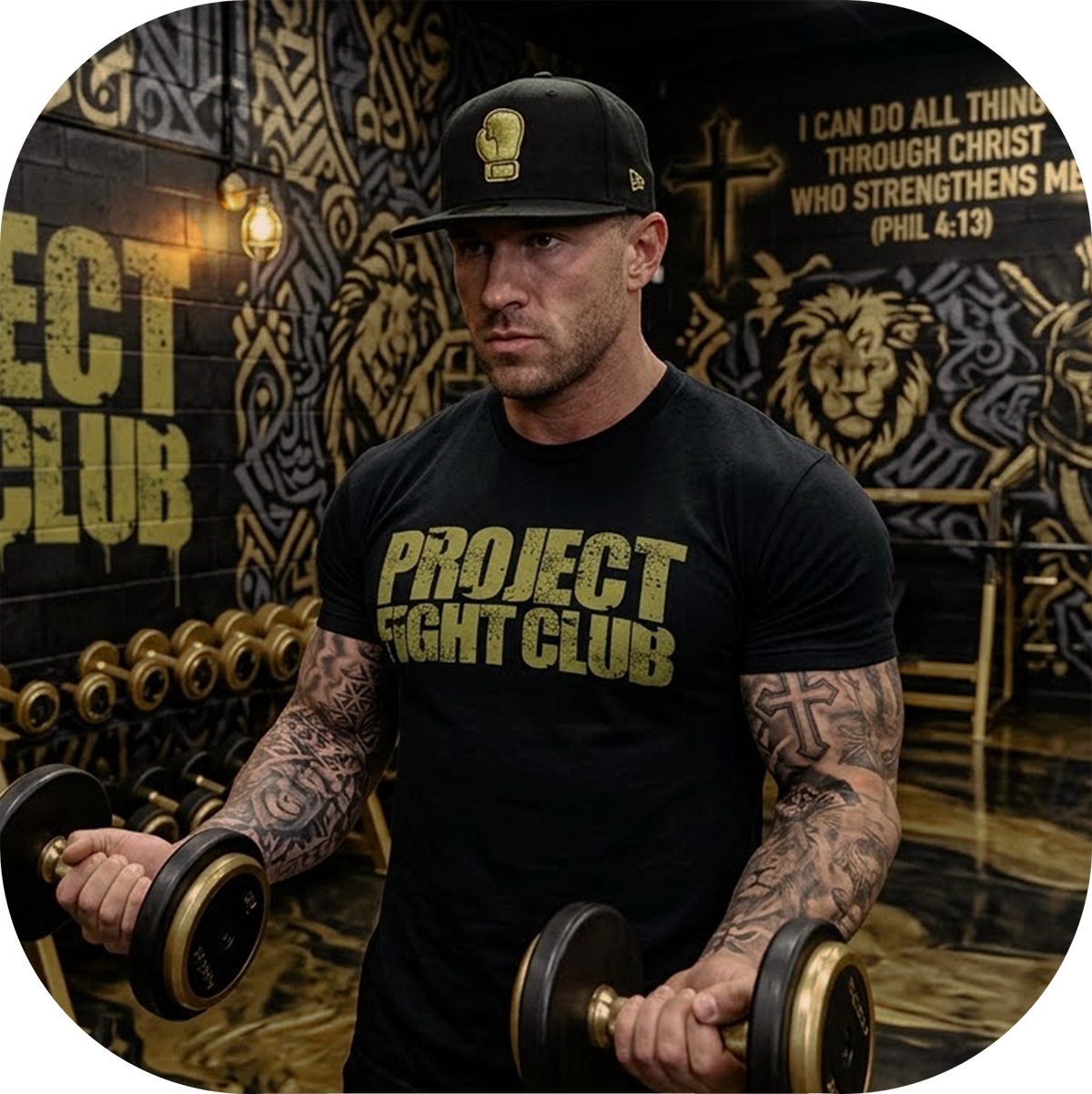 MENS BLACK T-SHIRT - SPREAD CHRISTIANITY