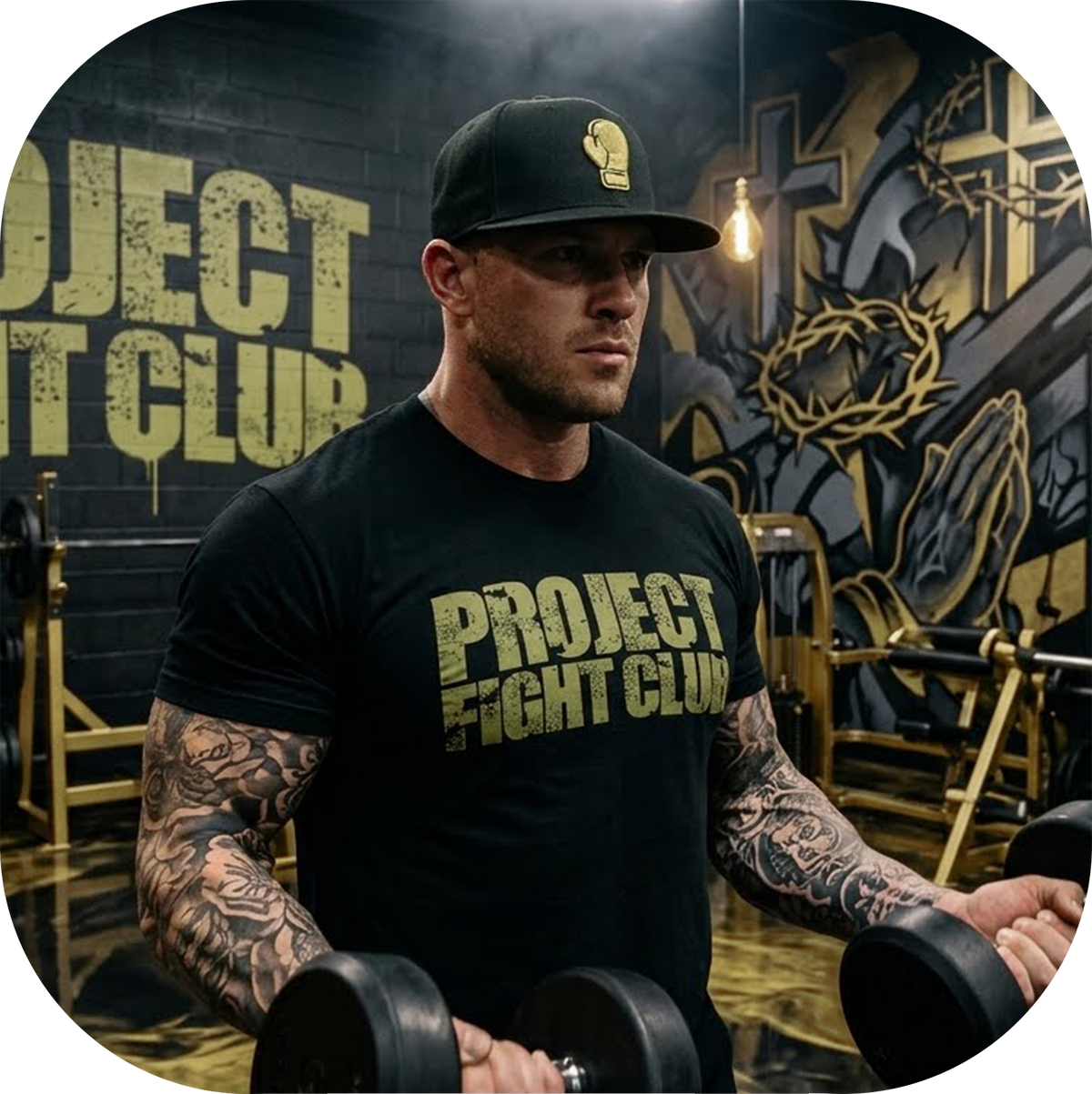 MENS BLACK T-SHIRT - SPREAD CHRISTIANITY