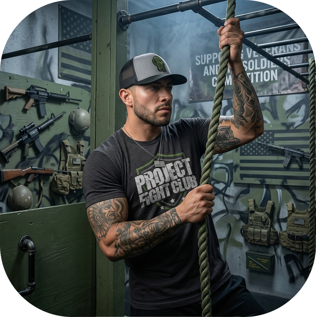 CHARCOAL SHIRT - HONOR SOLDIERS & VETERANS