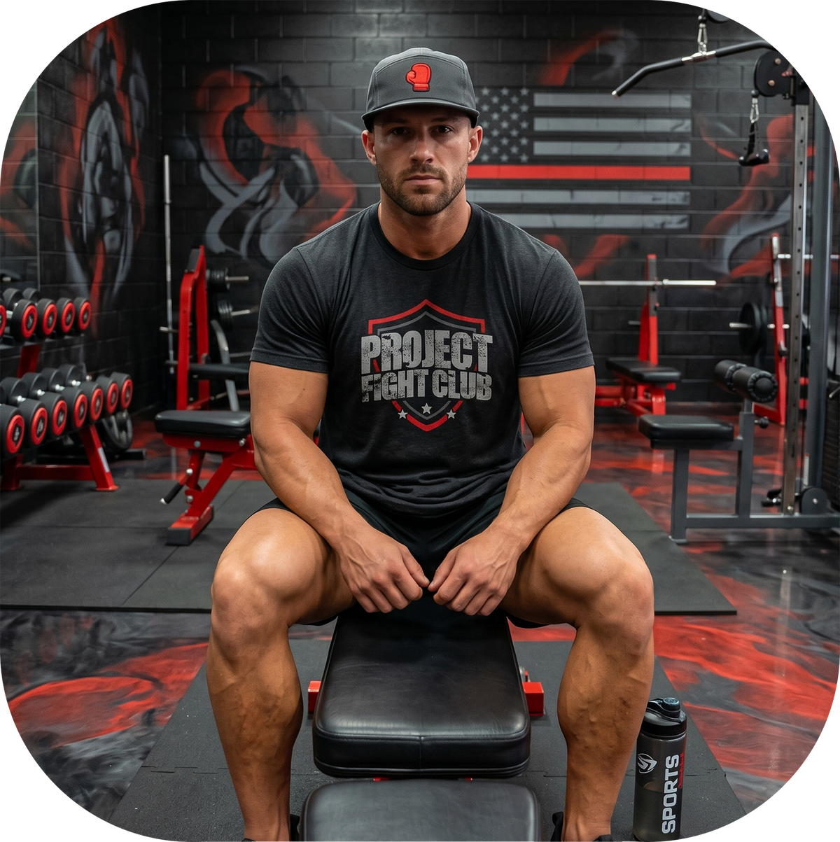 MENS CHARCOAL T-SHIRT - HONOR FIREFIGHTERS & EMTs