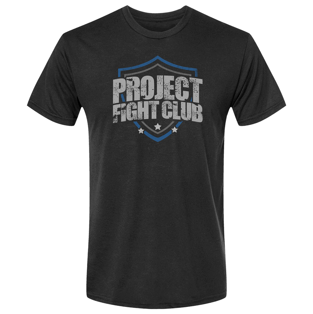 MENS CHARCOAL T-SHIRT - SUPPORT POLICE