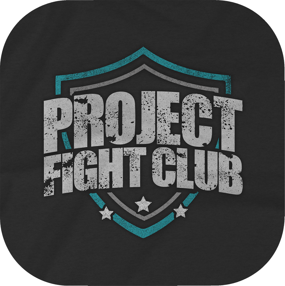 MENS CHARCOAL T-SHIRT - FIGHT ADDICTION