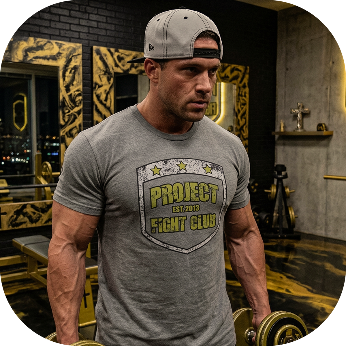 MENS GREY T-SHIRT #2 - SPREAD CHRISTIANITY