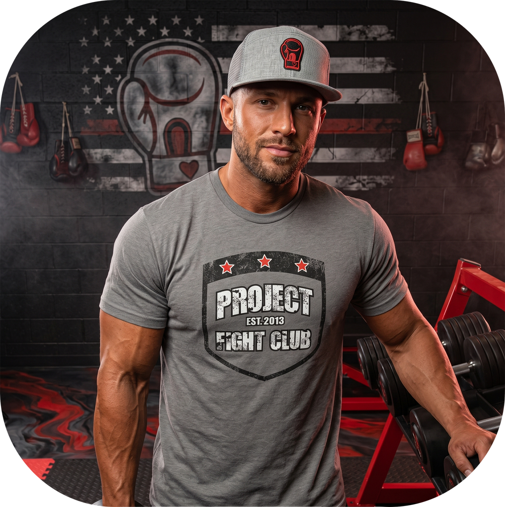 MENS GREY T-SHIRT #2 - HONOR FIREFIGHTERS & EMTs