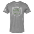 GREY SHIRT 2 - HONOR SOLDIERS & VETERANS