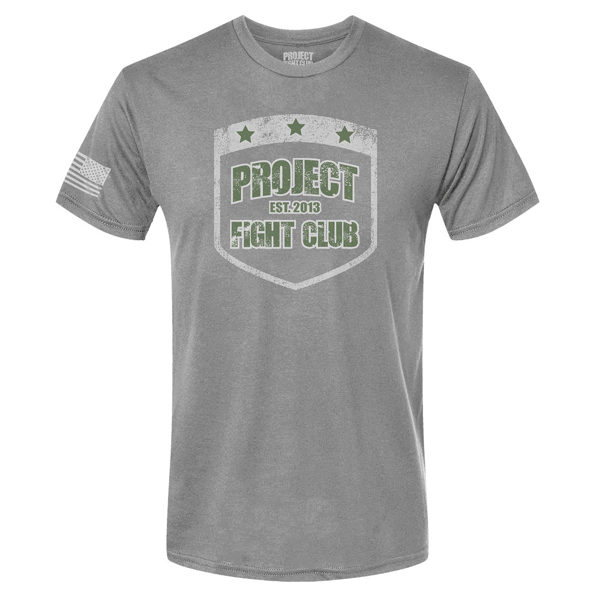 GREY SHIRT 2 - HONOR SOLDIERS & VETERANS