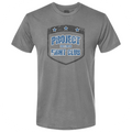 MENS GREY T-SHIRT #2 - SUPPORT POLICE