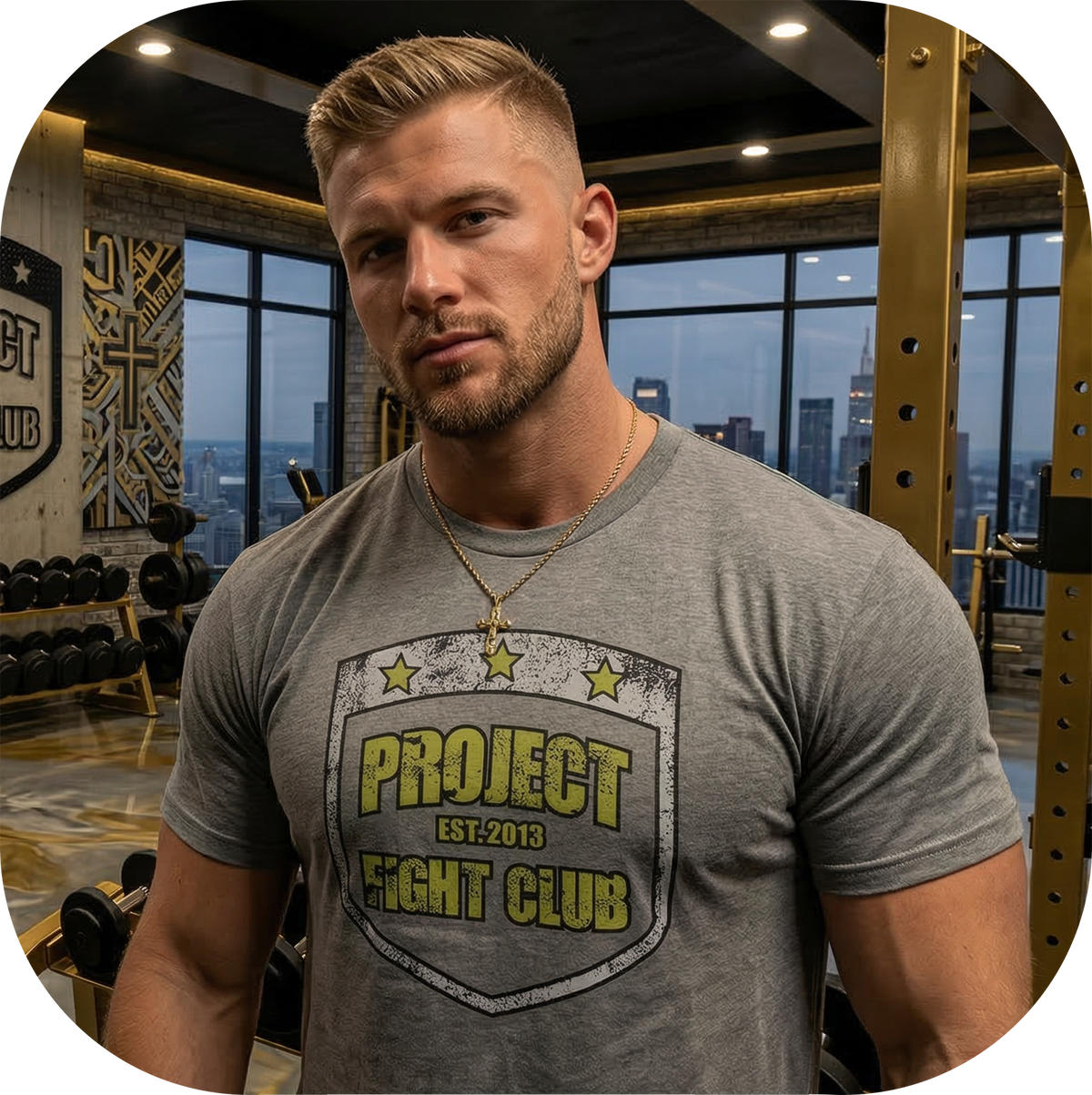 MENS GREY T-SHIRT #2 - SPREAD CHRISTIANITY