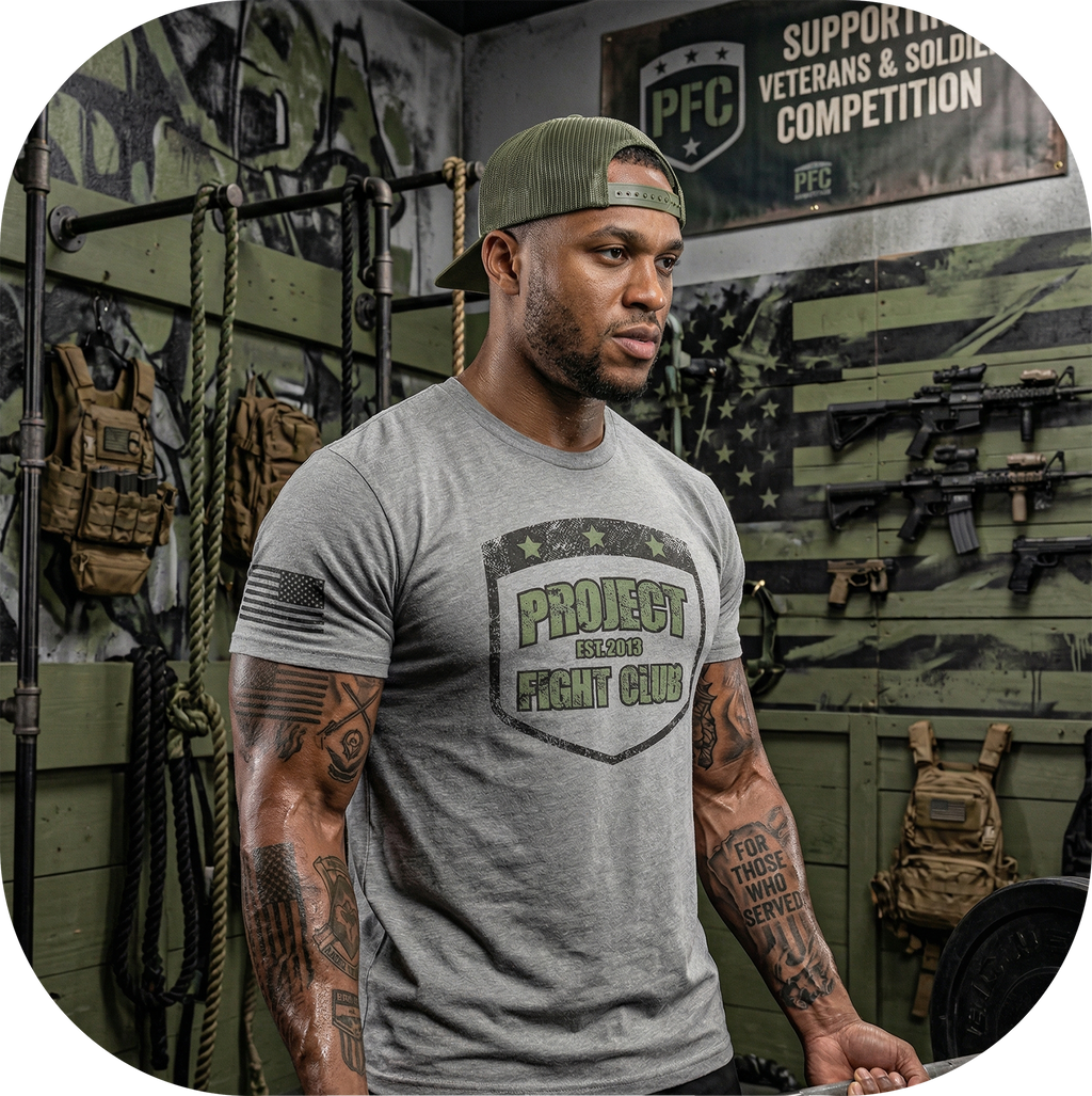 GREY SHIRT 3 - HONOR SOLDIERS & VETERANS