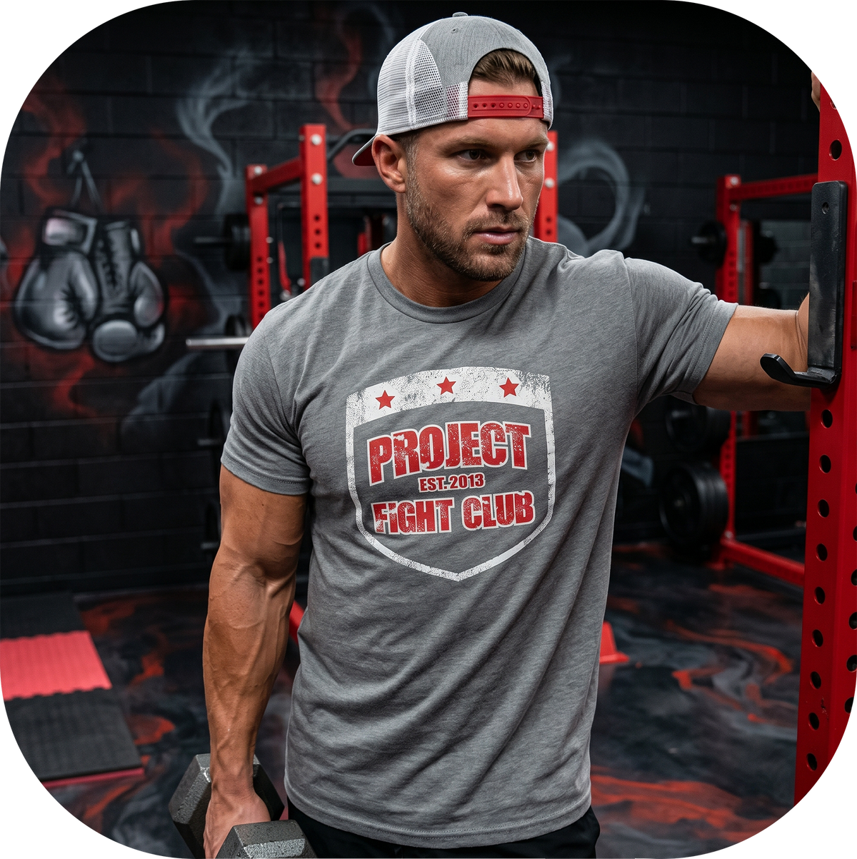MENS GREY T-SHIRT #3 - HONOR FIREFIGHTERS & EMTs