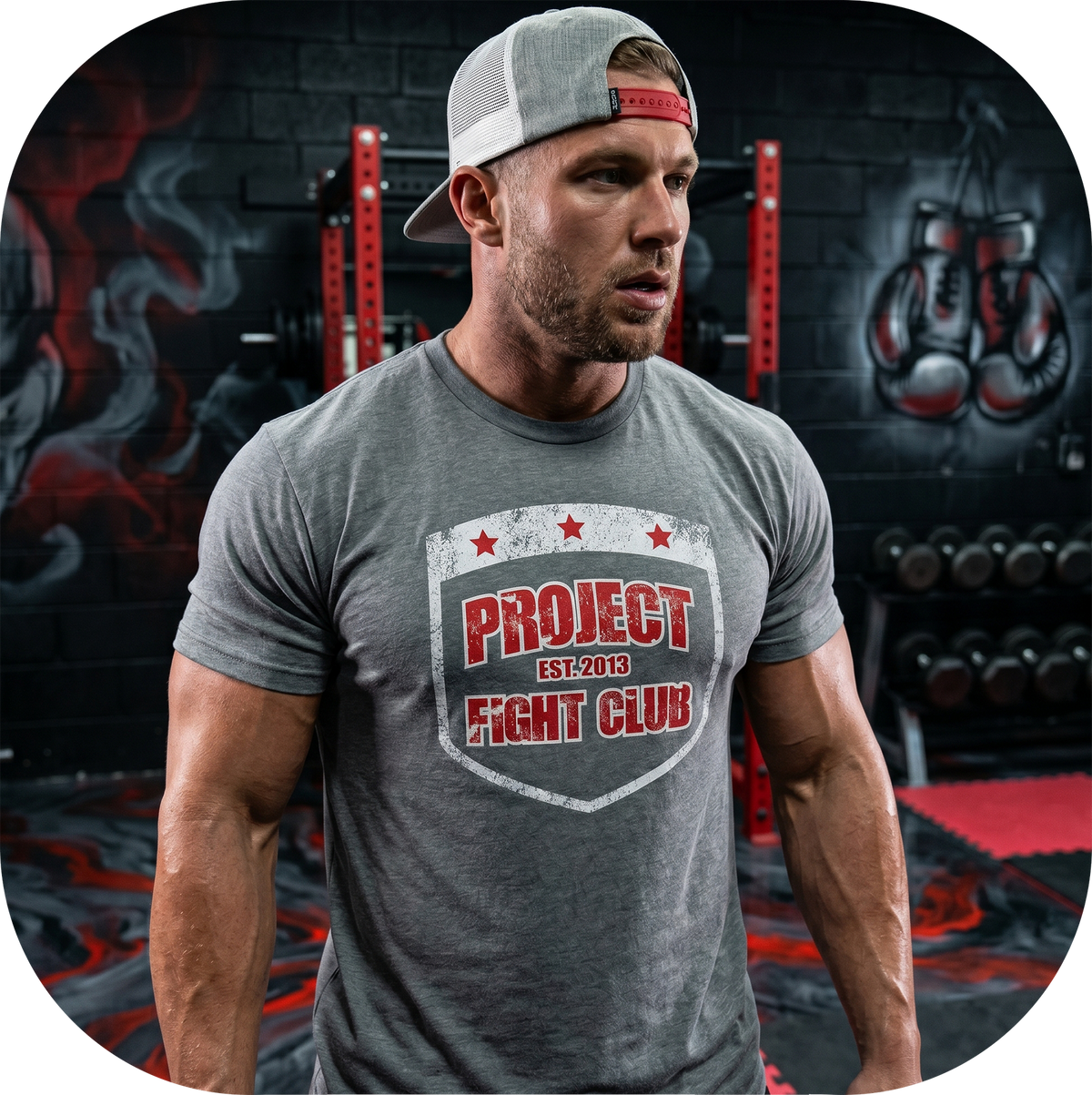 MENS GREY T-SHIRT #3 - HONOR FIREFIGHTERS & EMTs