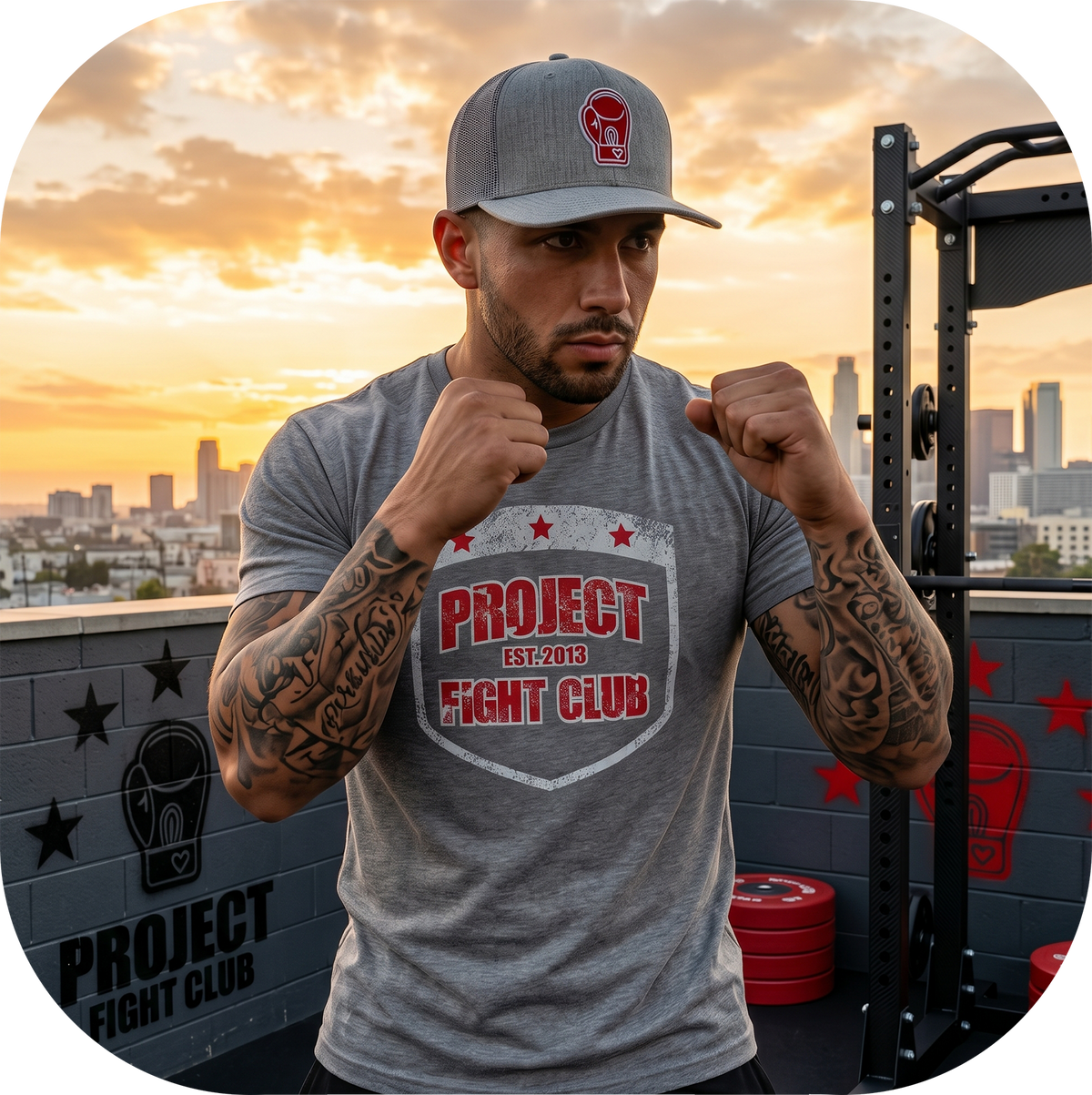 MENS GREY T-SHIRT #3 - HONOR FIREFIGHTERS & EMTs
