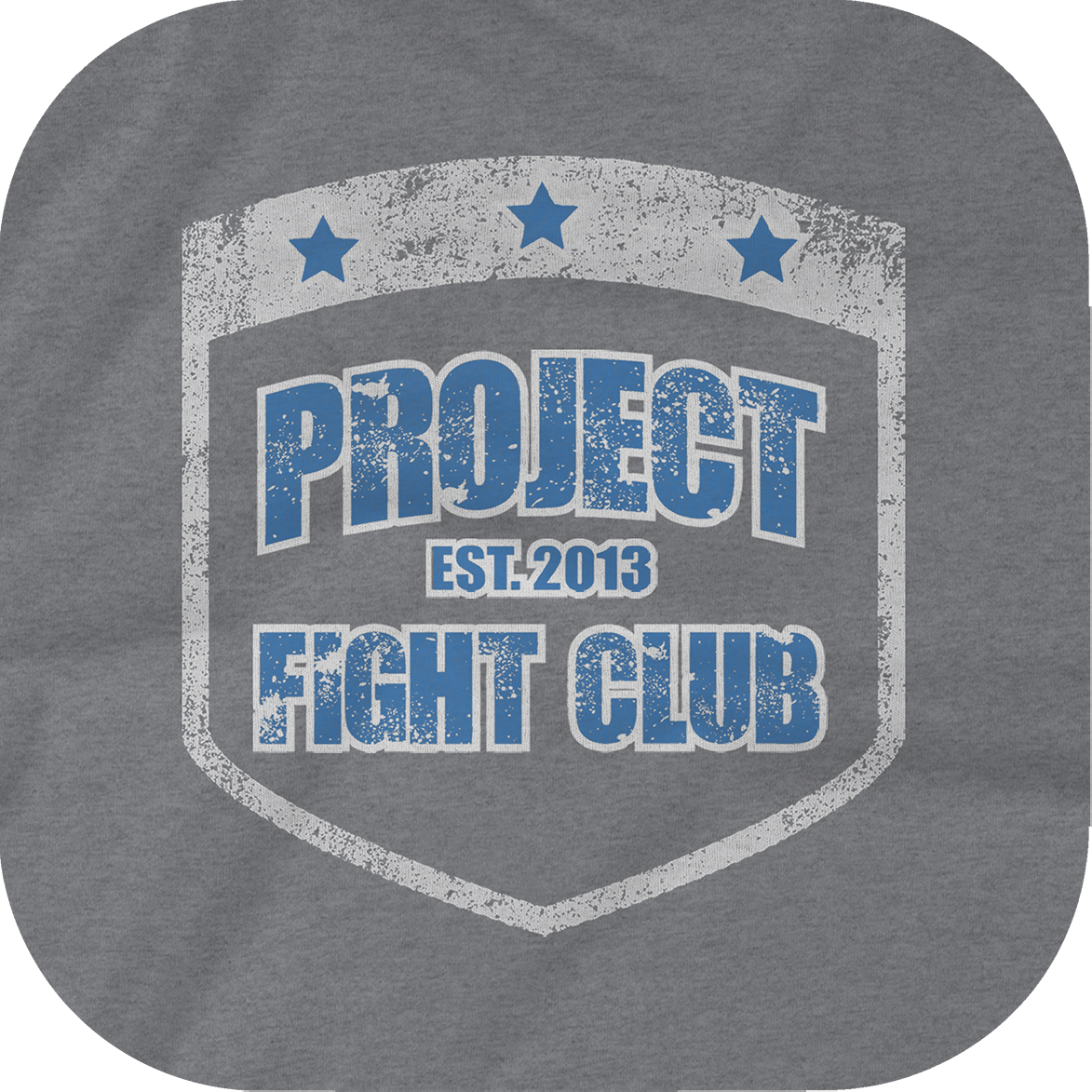 MENS GREY T-SHIRT #3 - SUPPORT POLICE