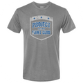 MENS GREY T-SHIRT #3 - SUPPORT POLICE