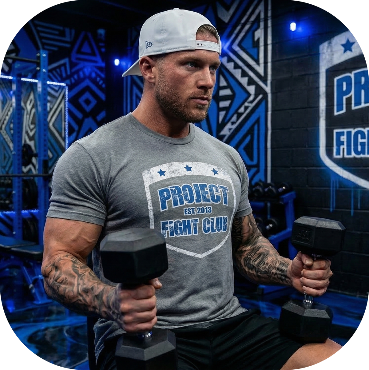 MENS GREY T-SHIRT #3 - SUPPORT POLICE