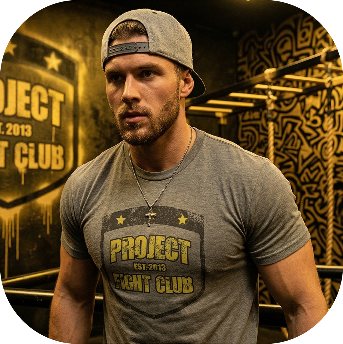 MENS GREY T-SHIRT #4 - SPREAD CHRISTIANITY