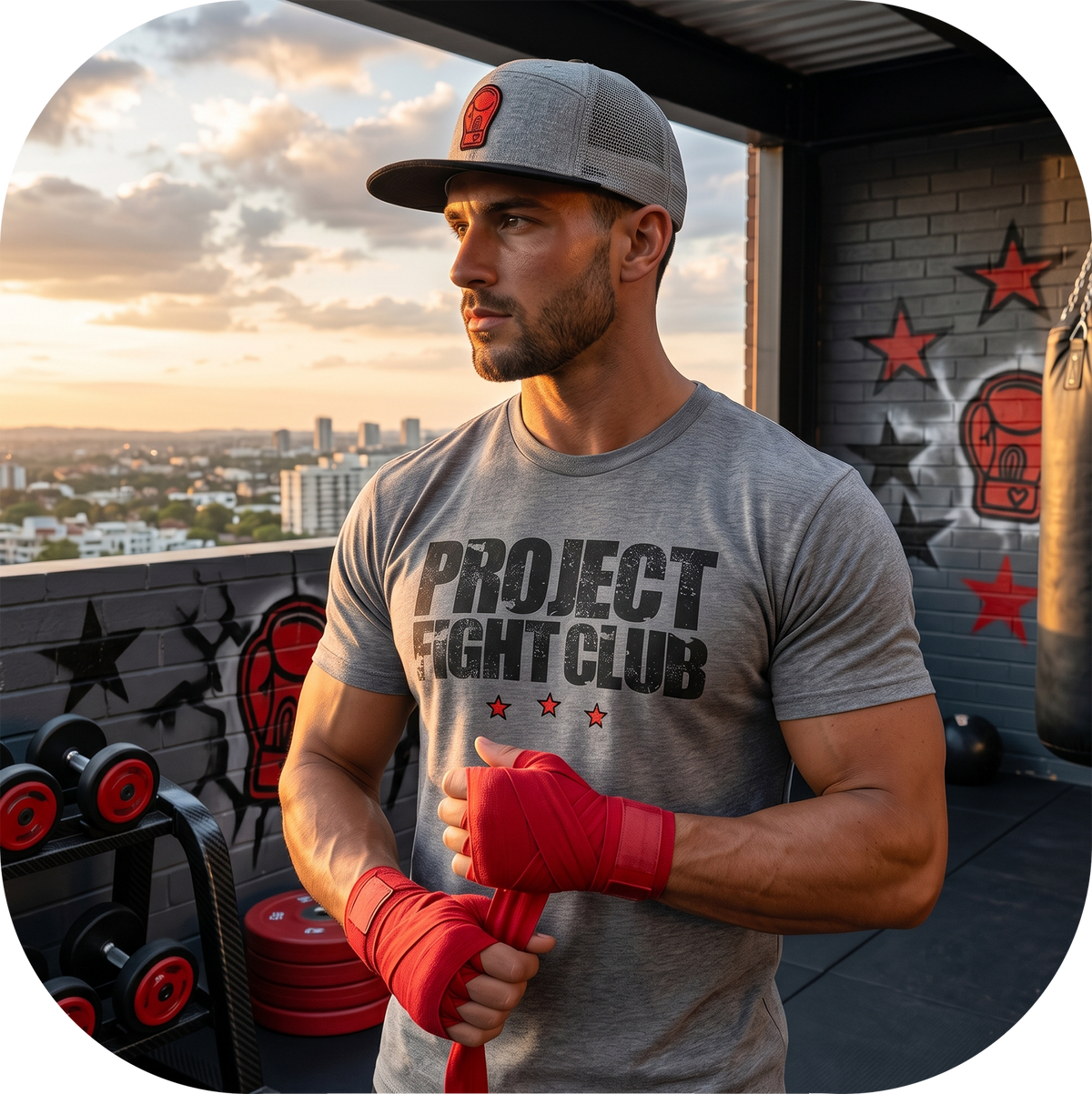 MENS GREY T-SHIRT - HONOR FIREFIGHTERS & EMTs