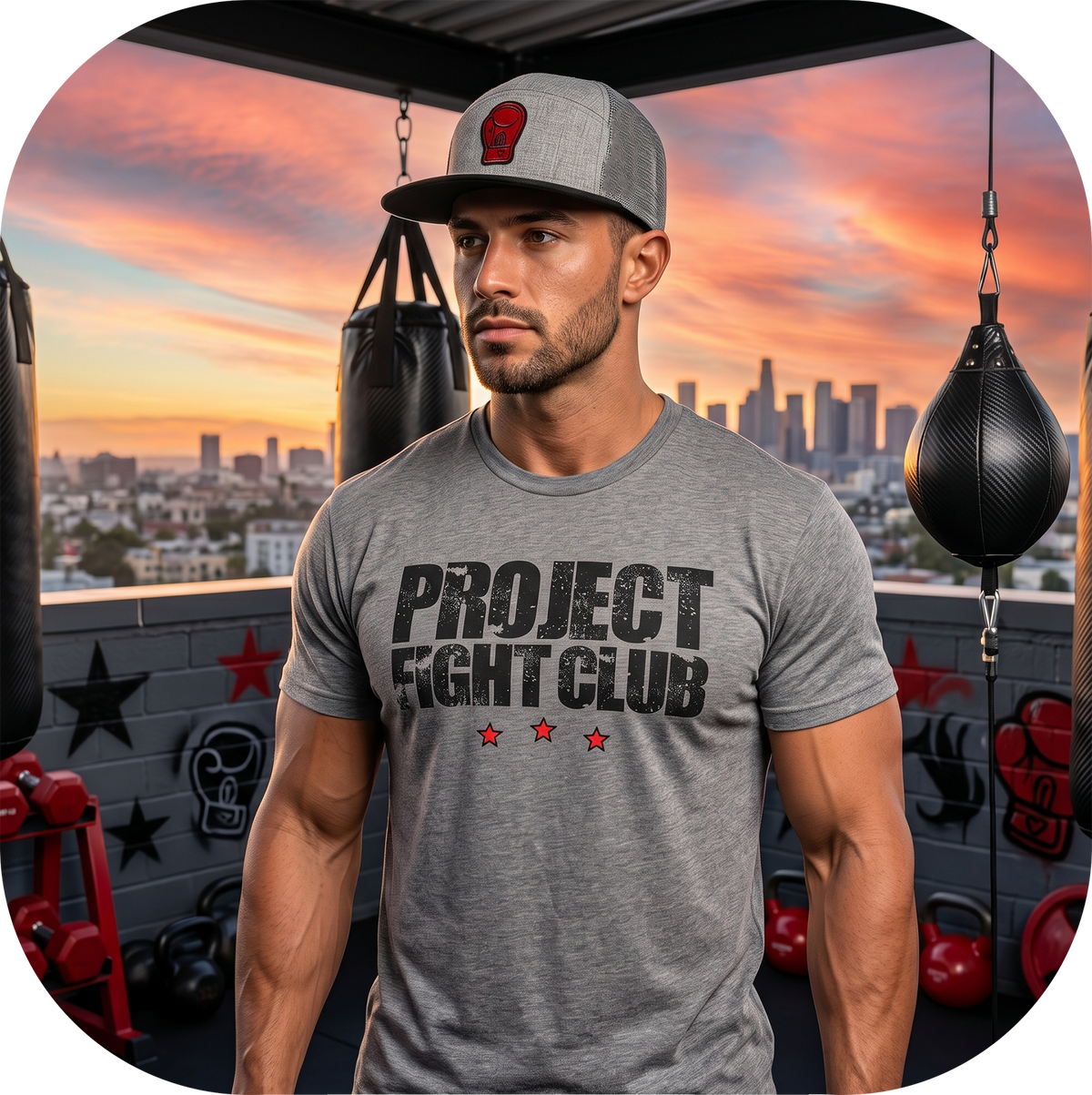 MENS GREY T-SHIRT - HONOR FIREFIGHTERS & EMTs