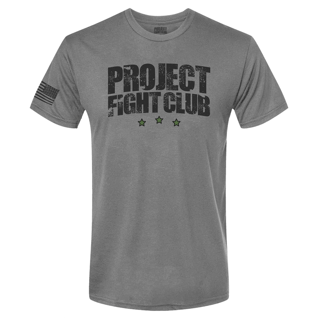 GREY SHIRT - HONOR SOLDIERS & VETERANS