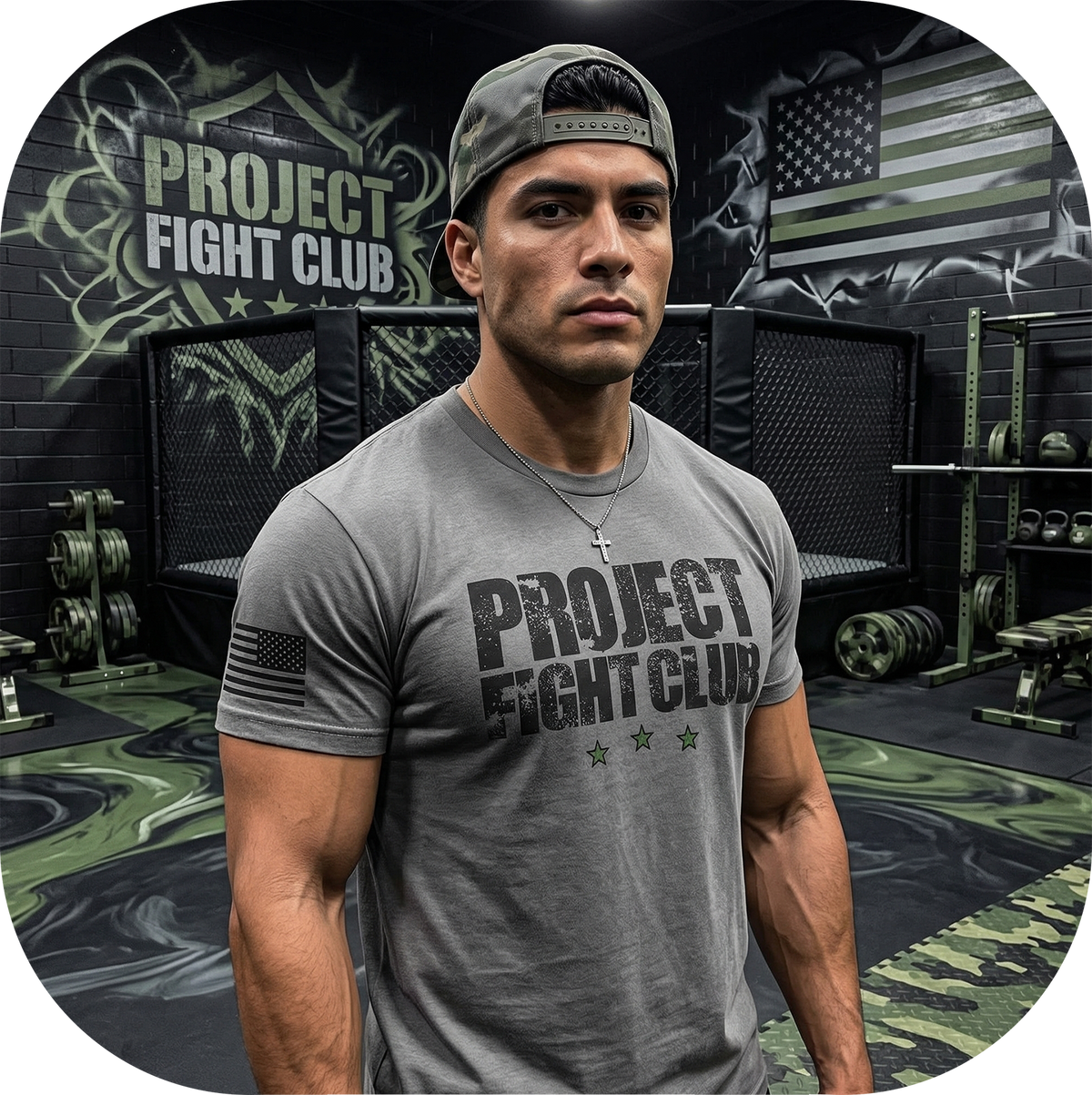 GREY SHIRT - HONOR SOLDIERS & VETERANS