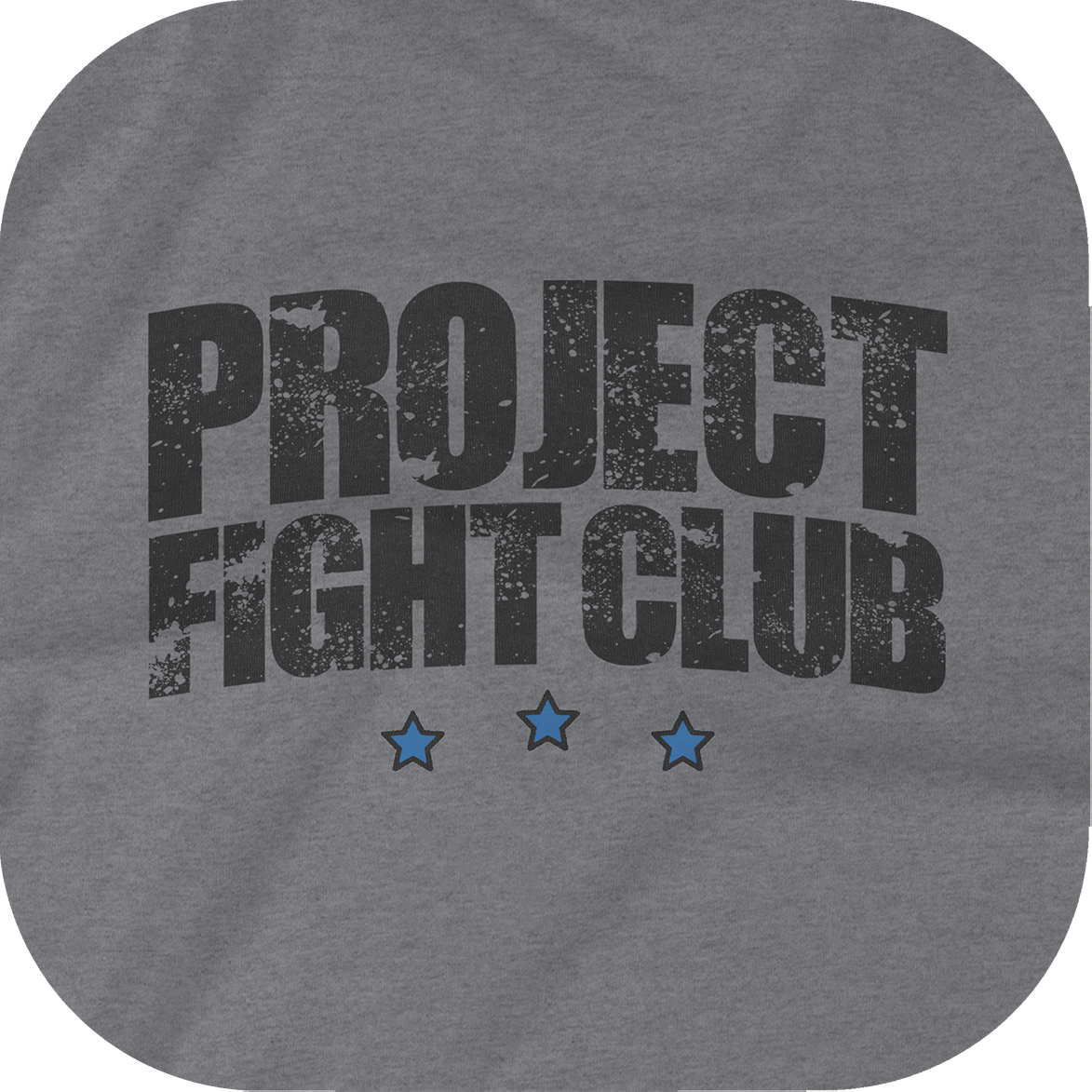 MENS GREY T-SHIRT - SUPPORT POLICE