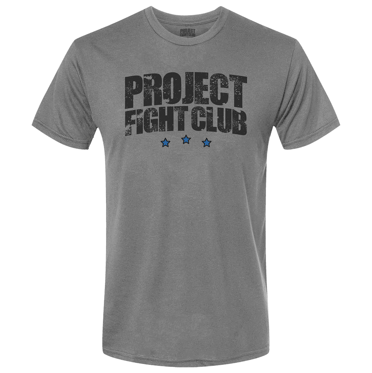 MENS GREY T-SHIRT - SUPPORT POLICE