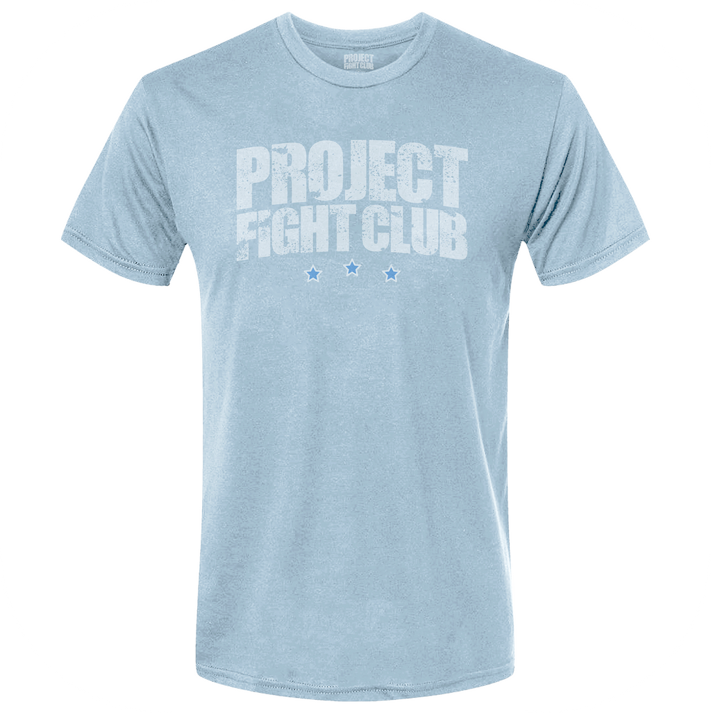 ICE BLUE T-SHIRT #2 - SUPPORT POLICE