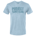 MENS ICE BLUE T-SHIRT - SUPPORT POLICE