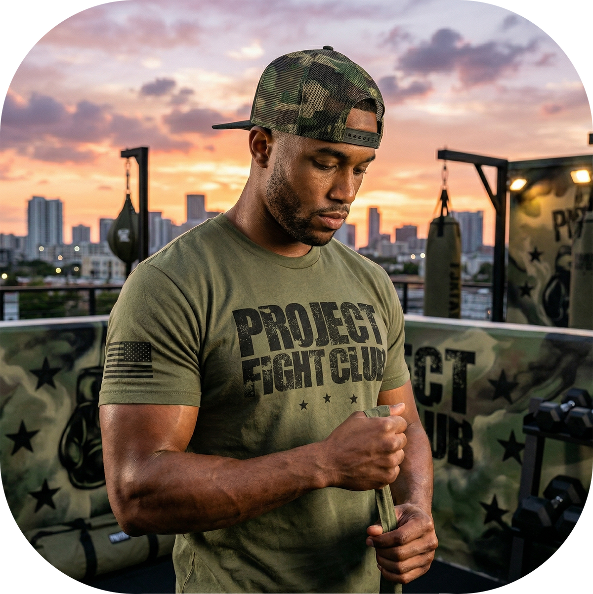 MILITARY GREEN SHIRT 2 - HONOR SOLDIERS & VETERANS