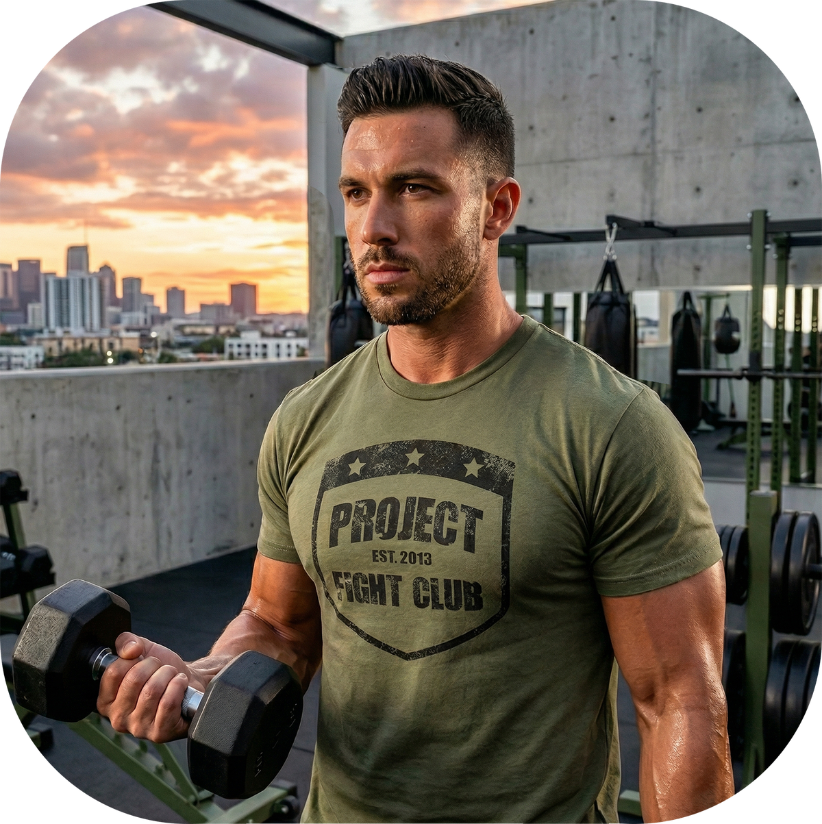MILITARY GREEN SHIRT - HONOR SOLDIERS & VETERANS
