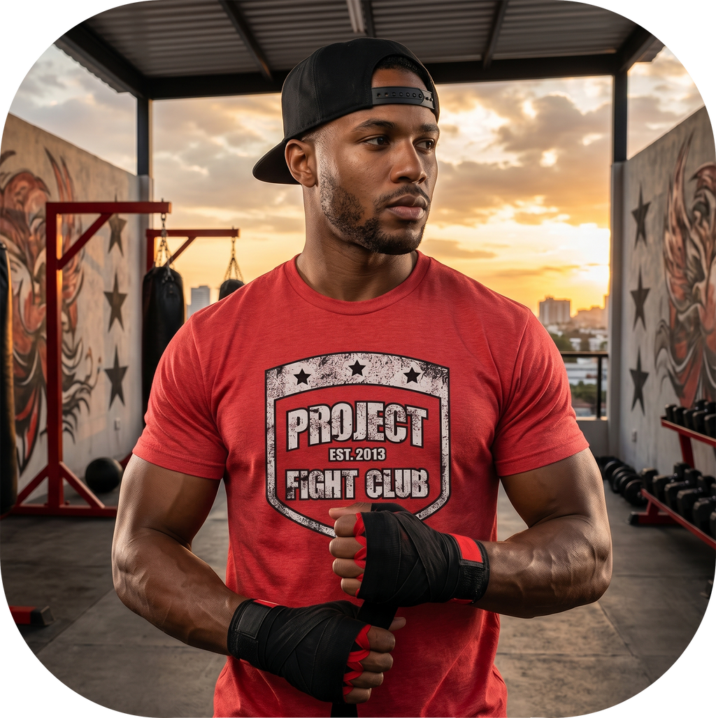 MENS RED T-SHIRT - HONOR FIREFIGHTERS & EMTs