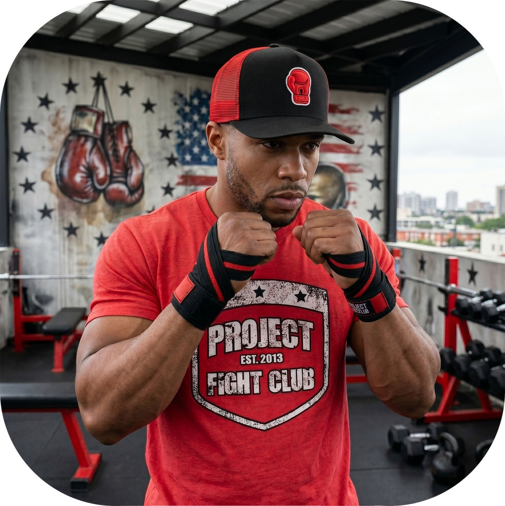 MENS RED T-SHIRT - HONOR FIREFIGHTERS & EMTs