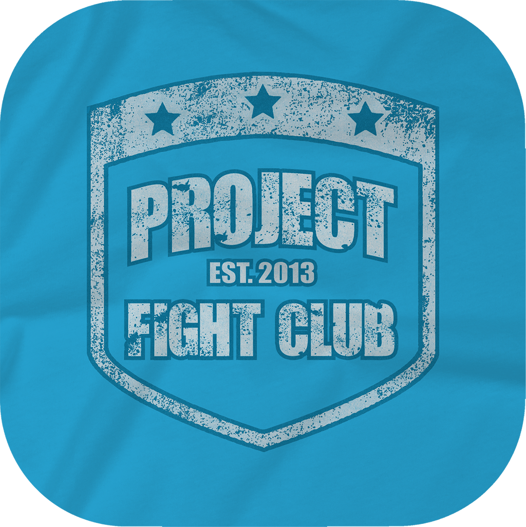 MENS TURQUOISE T-SHIRT #2 - FIGHT ADDICTION