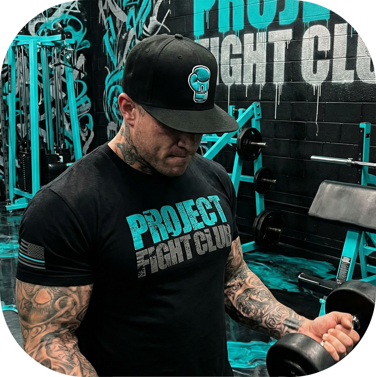 MENS BLACK T-SHIRT #4 - FIGHT ADDICTION