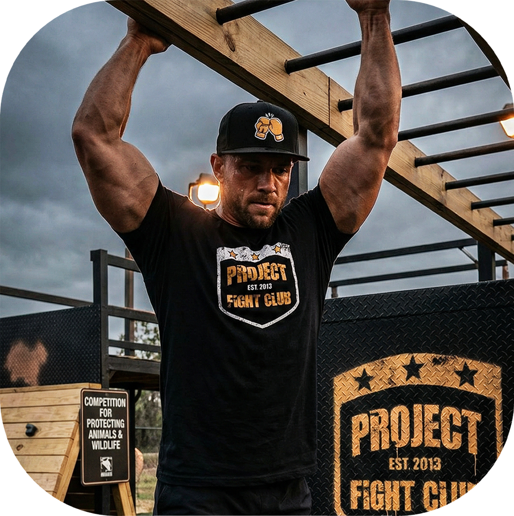 MENS BLACK T-SHIRT #7 - PROTECT ANIMALS & WILDLIFE