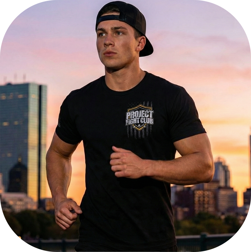 MENS BLACK T-SHIRT #8 - PROTECT ANIMALS & WILDLIFE