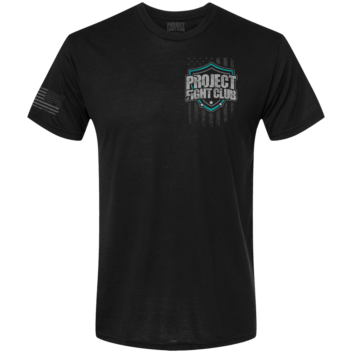 MENS BLACK T-SHIRT #8 - FIGHT ADDICTION