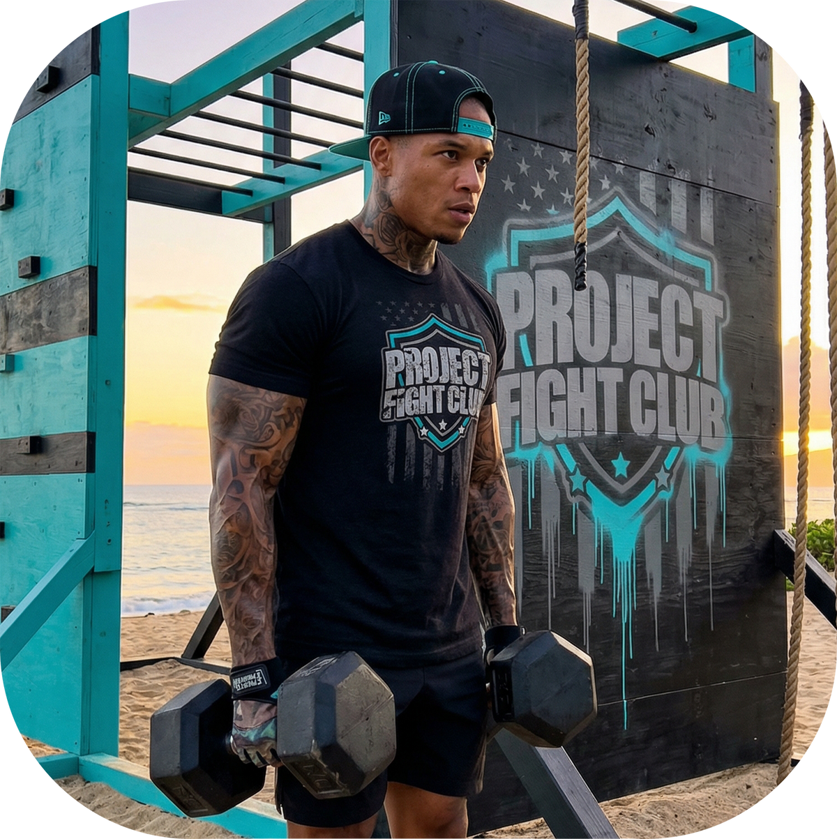 MENS BLACK T-SHIRT #9 - FIGHT ADDICTION