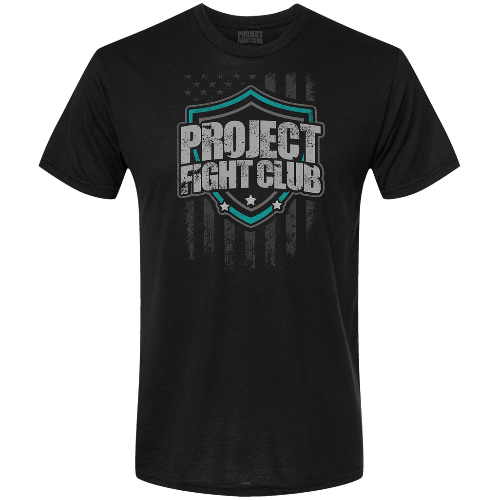 MENS BLACK T-SHIRT #9 - FIGHT ADDICTION