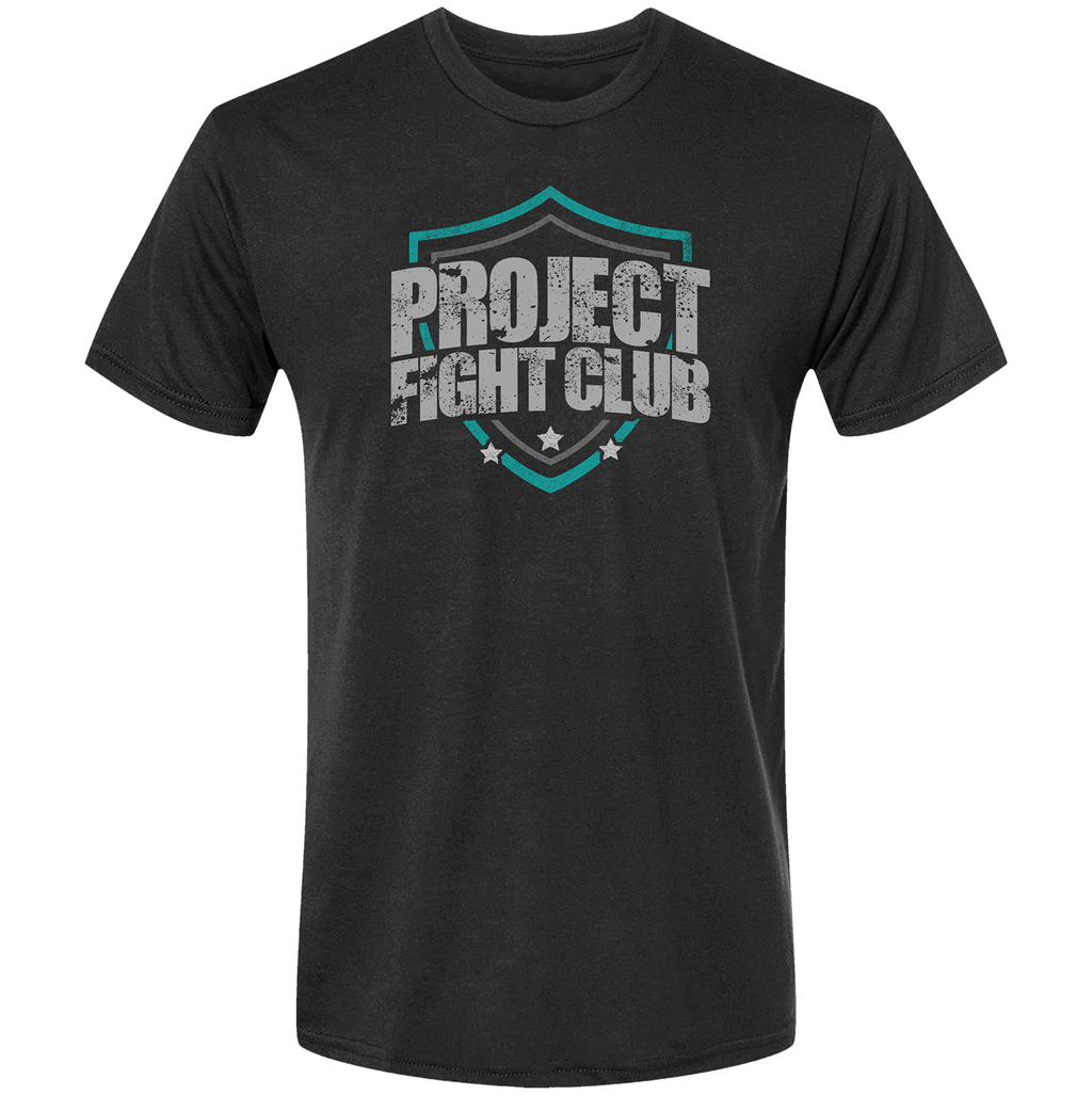 MENS CHARCOAL T-SHIRT - FIGHT ADDICTION