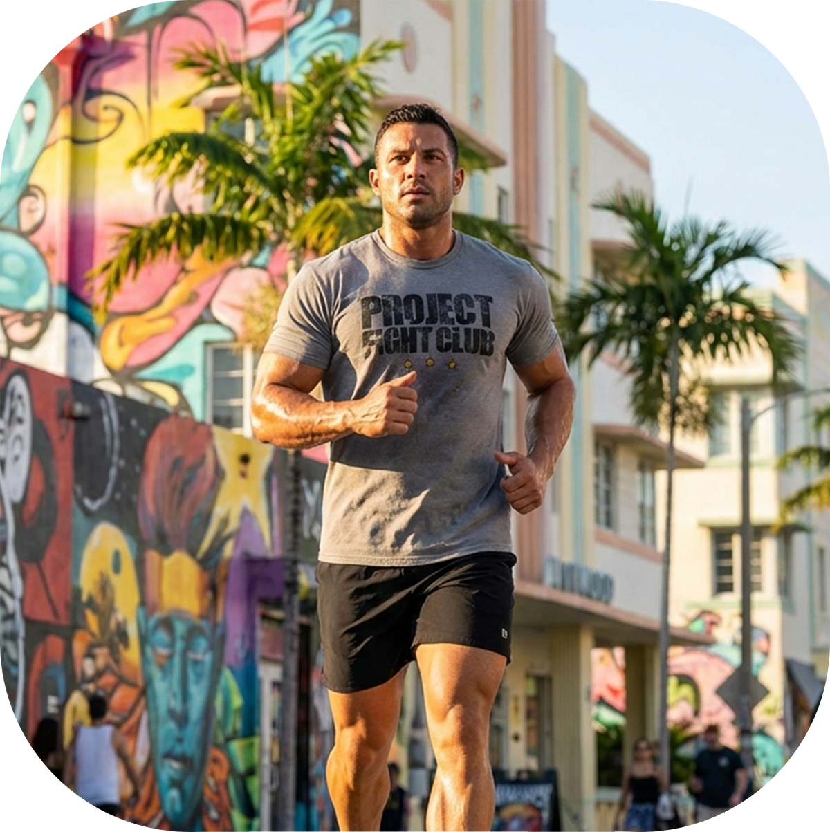 MENS GREY T-SHIRT - PROTECT ANIMALS & WILDLIFE