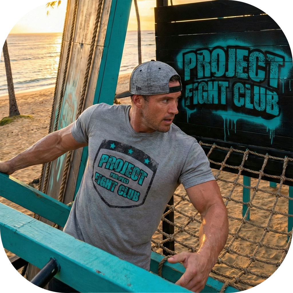 MENS GREY T-SHIRT #2 - FIGHT ADDICTION